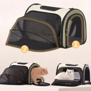 Petsfit 經典款航空寵物軟袋 (不可擴展版)-寵物航空箱寵物袋-毛孩物語Pets Thing｜香港寵物貓狗用品專門店：IATA寵物飛機籠、寵物手推車、貓爬架貓樹