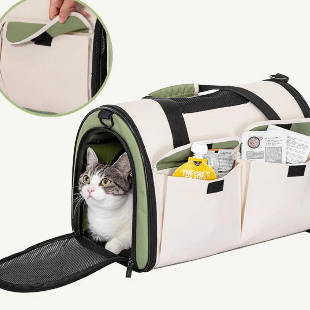 Petsfit 便攜橫著走外出袋 (秒折疊)-寵物航空箱寵物袋-毛孩物語Pets Thing｜香港寵物貓狗用品專門店：IATA寵物飛機籠、寵物手推車、貓爬架貓樹