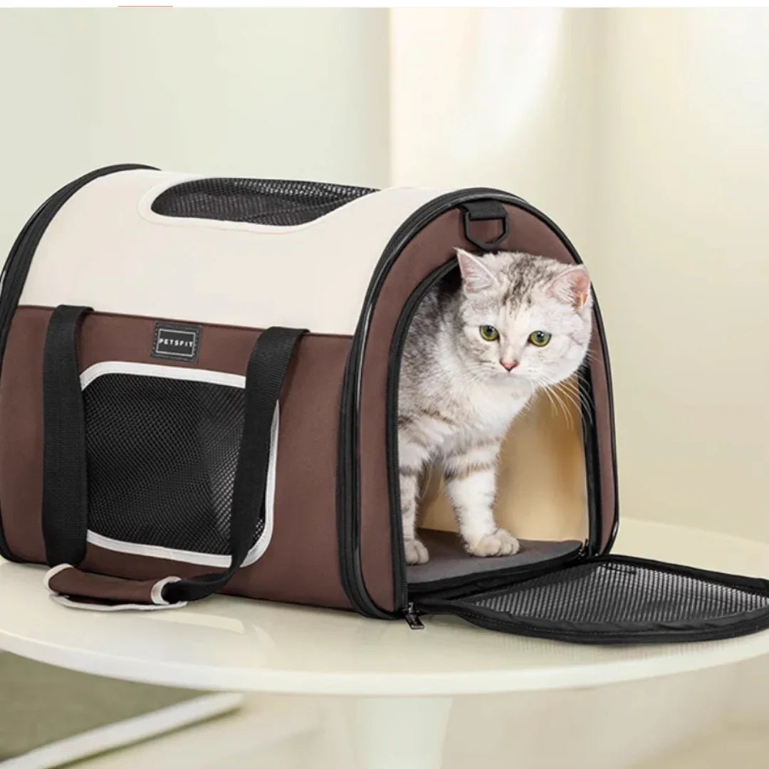Petsfit 便攜橫著走外出袋 (秒折疊)-寵物航空箱寵物袋-毛孩物語Pets Thing｜香港寵物貓狗用品專門店：IATA寵物飛機籠、寵物手推車、貓爬架貓樹