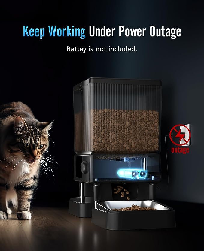 Oneisall PFD-002 Pro 5G Wi-Fi自動寵物餵食器-自動餵食器-毛孩物語Pets Thing｜香港寵物貓狗用品專門店：IATA寵物飛機籠、寵物手推車、貓爬架貓樹