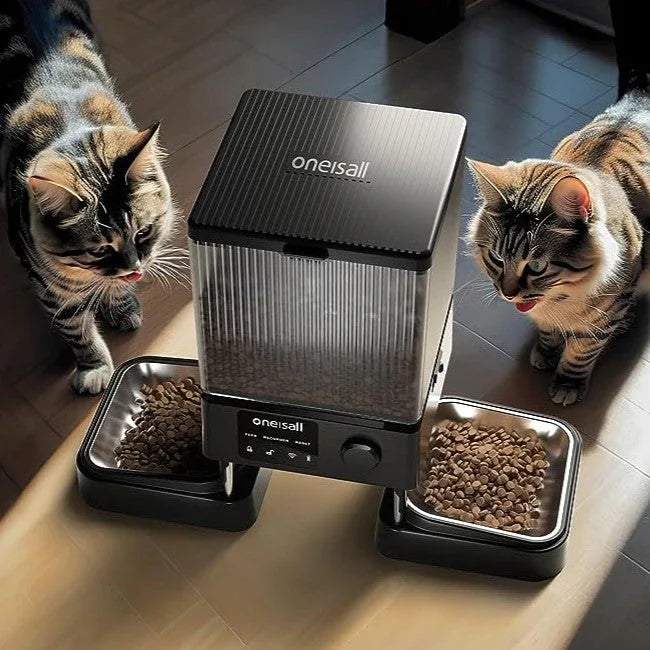 Oneisall PFD-002 Pro 5G Wi-Fi自動寵物餵食器-自動餵食器-毛孩物語Pets Thing｜香港寵物貓狗用品專門店：IATA寵物飛機籠、寵物手推車、貓爬架貓樹