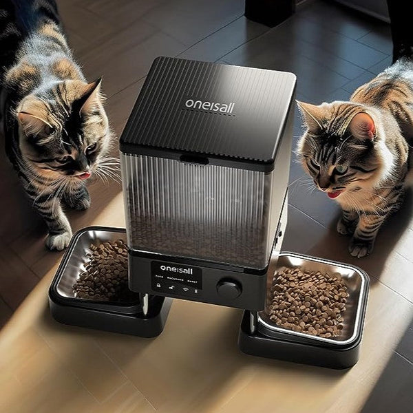 Oneisall PFD-002 Pro 5G Wi-Fi自動寵物餵食器-自動餵食器-毛孩物語Pets Thing｜香港寵物貓狗用品專門店：IATA寵物飛機籠、寵物手推車、貓爬架貓樹