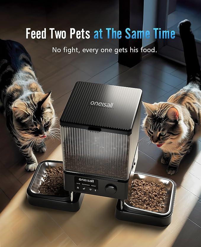 Oneisall PFD-002 Pro 5G Wi-Fi自動寵物餵食器-自動餵食器-毛孩物語Pets Thing｜香港寵物貓狗用品專門店：IATA寵物飛機籠、寵物手推車、貓爬架貓樹