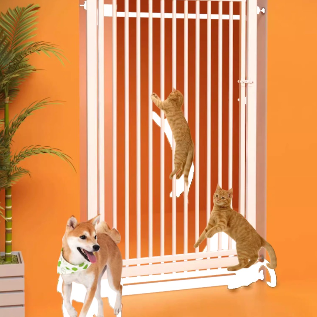 Pets Thing寵物貓貓屋企圍欄安全門易安裝防護欄 (高度170cm)-貓圍欄-毛孩物語Pets Thing｜香港寵物貓狗用品專門店：IATA寵物飛機籠、寵物手推車、貓爬架貓樹