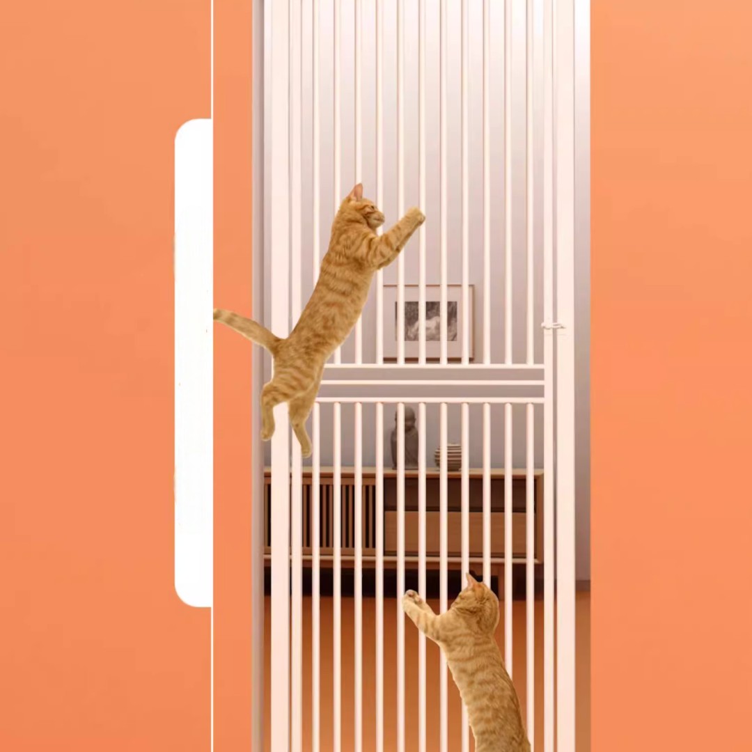 Pets Thing寵物貓貓屋企圍欄安全門易安裝防護欄 (高度170cm)-貓圍欄-毛孩物語Pets Thing｜香港寵物貓狗用品專門店：IATA寵物飛機籠、寵物手推車、貓爬架貓樹