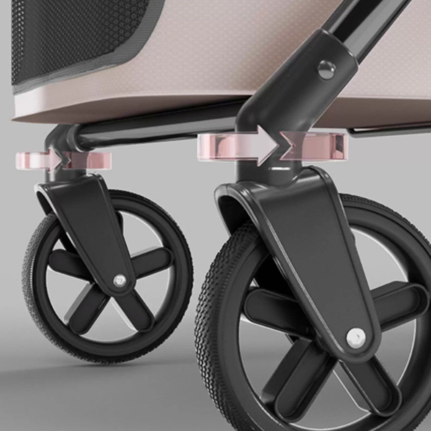 BELLO D6 中小型一體折疊寵物推車 (寵物承重：15kg)