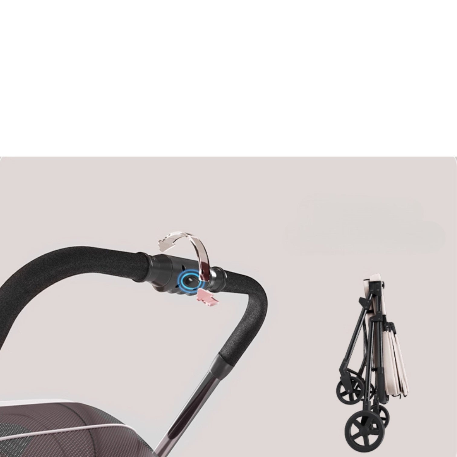 BELLO D6 中小型一體折疊寵物推車 (寵物承重：15kg)