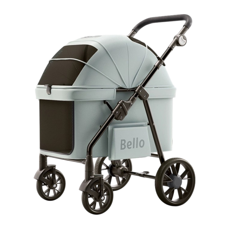 BELLO D9 中大型可折疊減震大輪寵物推車 (寵物承重：20kg)