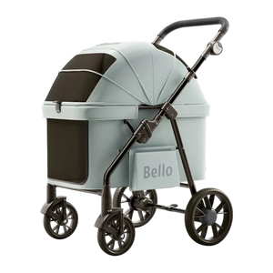BELLO D9 中大型可折疊減震大輪寵物推車 (寵物承重：20kg)-狗-毛孩物語Pets Thing｜香港寵物貓狗用品專門店：IATA寵物飛機籠、寵物手推車、貓爬架貓樹