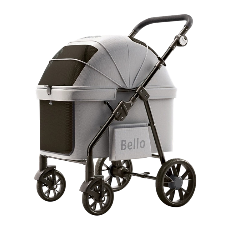 BELLO D9 中大型可折疊減震大輪寵物推車 (寵物承重：20kg)