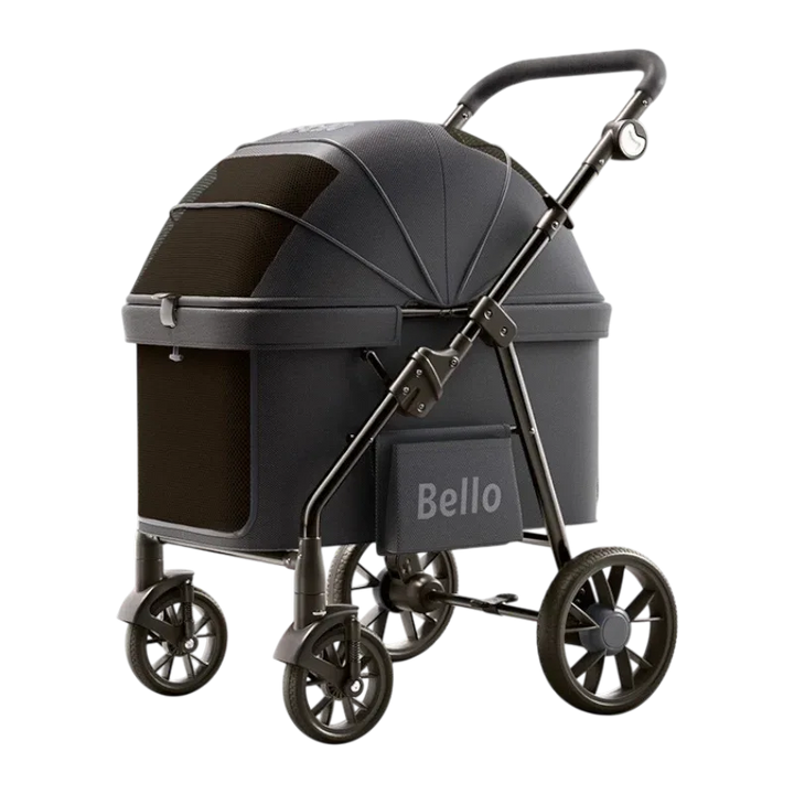 BELLO D9 中大型可折疊減震大輪寵物推車 (寵物承重：20kg)-狗-毛孩物語Pets Thing｜香港寵物貓狗用品專門店：IATA寵物飛機籠、寵物手推車、貓爬架貓樹