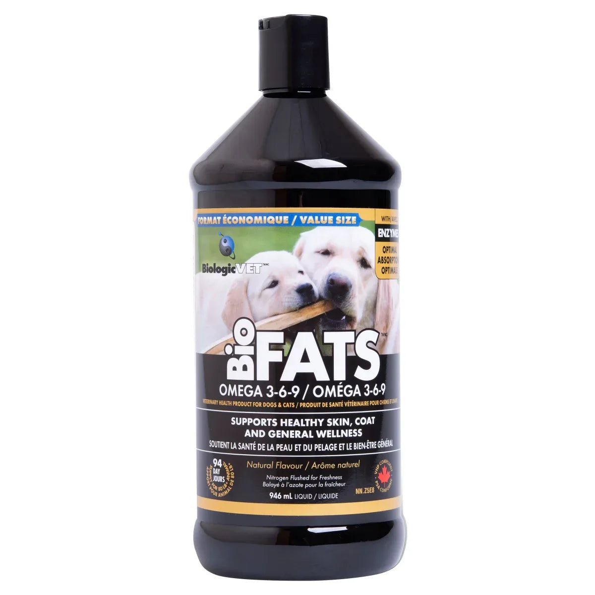 加拿大直送：BiologicVET BioFATS 貓狗專用 Omega 3-6-9 全效脂肪酸 (護膚、護關節、助消化) 946ml 大支裝-寵物補充品-毛孩物語Pets Thing｜香港寵物貓狗用品專門店：IATA寵物飛機籠、寵物手推車、貓爬架貓樹