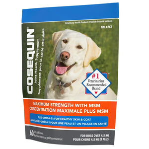 加拿大直送：Cosequin 犬用特強關節保健軟粒 (含 MSM + Omega-3) 180粒-寵物補充品-毛孩物語Pets Thing｜香港寵物貓狗用品專門店：IATA寵物飛機籠、寵物手推車、貓爬架貓樹