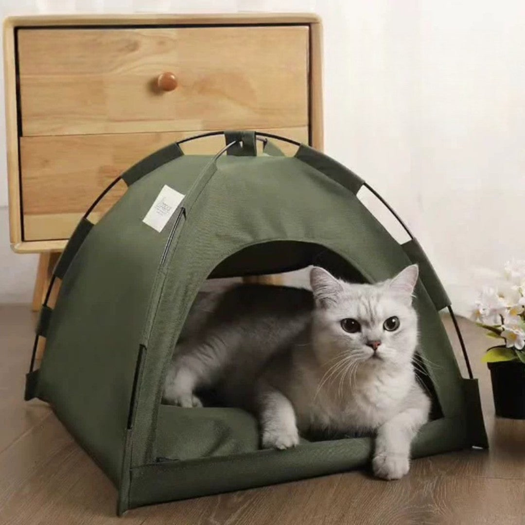 夏季兩用寵物帳篷窩貓狗帳篷窩-貓狗-毛孩物語Pets Thing｜香港寵物貓狗用品專門店：IATA寵物飛機籠、寵物手推車、貓爬架貓樹