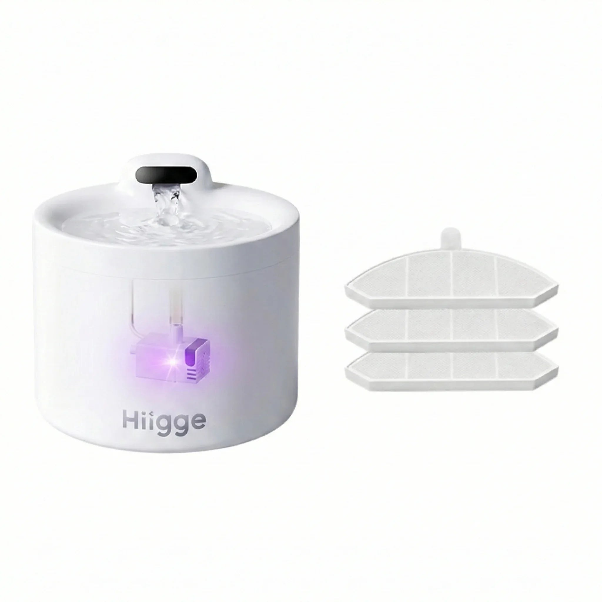 Hiigge雪頂 Light 2 紫外綫殺菌款（UV殺菌|4000mAh|2.3L容量）-自動飲水器-毛孩物語Pets Thing｜香港寵物貓狗用品專門店：IATA寵物飛機籠、寵物手推車、貓爬架貓樹