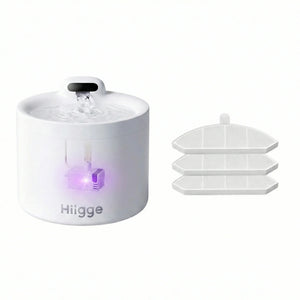 Hiigge雪頂 Light 2 紫外綫殺菌款（UV殺菌|4000mAh|2.3L容量）-自動飲水器-毛孩物語Pets Thing｜香港寵物貓狗用品專門店：IATA寵物飛機籠、寵物手推車、貓爬架貓樹