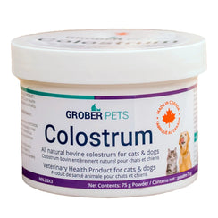 加拿大直送：Grober Pets 100% 天然牛初乳粉 (加拿大製造)-寵物補充品-毛孩物語Pets Thing｜香港寵物貓狗用品專門店：IATA寵物飛機籠、寵物手推車、貓爬架貓樹