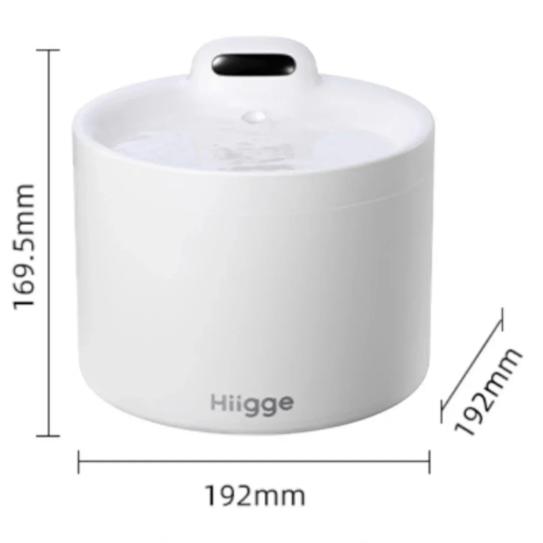 Hiigge寵物Light自動飲水器（APP連接|4000mAh|2.3L容量）-自動飲水器-毛孩物語Pets Thing｜香港寵物貓狗用品專門店：IATA寵物飛機籠、寵物手推車、貓爬架貓樹