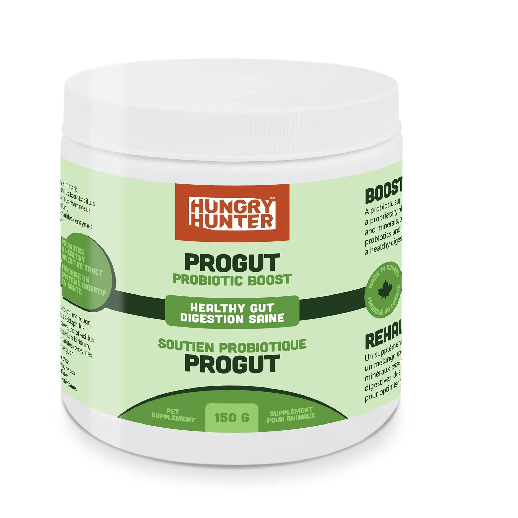 加拿大直送：Hungry Hunter ProGut 特強止痾益生菌急救膏 (150ml)-寵物補充品-毛孩物語Pets Thing｜香港寵物貓狗用品專門店：IATA寵物飛機籠、寵物手推車、貓爬架貓樹