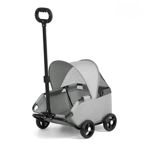 JARDKIDS 輕便寵物可折疊加大遮陽棚手拉車 (座艙:52 × 35 × 26cm)-狗-毛孩物語Pets Thing｜香港寵物貓狗用品專門店：IATA寵物飛機籠、寵物手推車、貓爬架貓樹