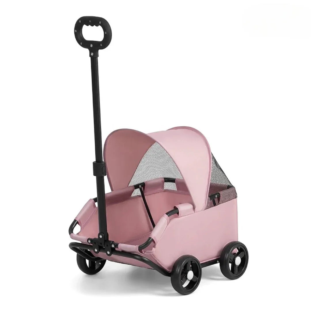 JARDKIDS 輕便寵物可折疊加大遮陽棚手拉車 (座艙:52 × 35 × 26cm)-狗-毛孩物語Pets Thing｜香港寵物貓狗用品專門店：IATA寵物飛機籠、寵物手推車、貓爬架貓樹