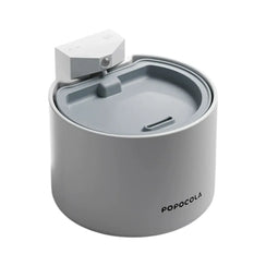 POPOCOLA 白月光飲水機 [陶瓷不鏽鋼|3000mAh|2.2L容量]-自動飲水器-毛孩物語Pets Thing｜香港寵物貓狗用品專門店：IATA寵物飛機籠、寵物手推車、貓爬架貓樹