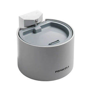 POPOCOLA 白月光飲水機 [陶瓷不鏽鋼|3000mAh|2.2L容量]-自動飲水器-毛孩物語Pets Thing｜香港寵物貓狗用品專門店：IATA寵物飛機籠、寵物手推車、貓爬架貓樹