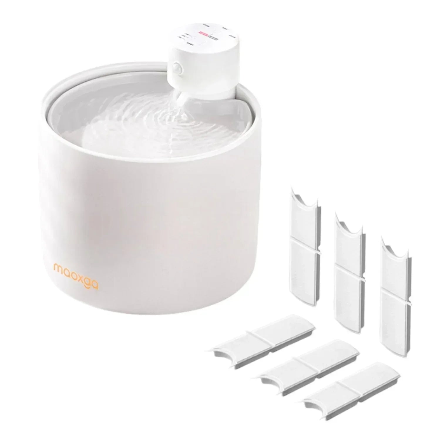 Maoxga 寵物自動飲水器 [陶瓷標準版|6000mAh]-自動飲水器-毛孩物語Pets Thing｜香港寵物貓狗用品專門店：IATA寵物飛機籠、寵物手推車、貓爬架貓樹