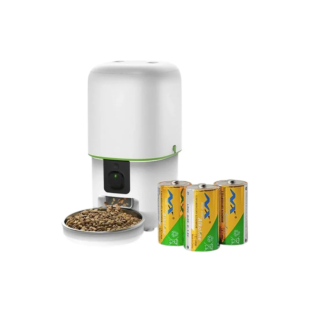 FURPIPI自動寵物餵食器 (帶鏡頭｜4L｜視訊互動)-自動餵食器-毛孩物語Pets Thing｜香港寵物貓狗用品專門店：IATA寵物飛機籠、寵物手推車、貓爬架貓樹