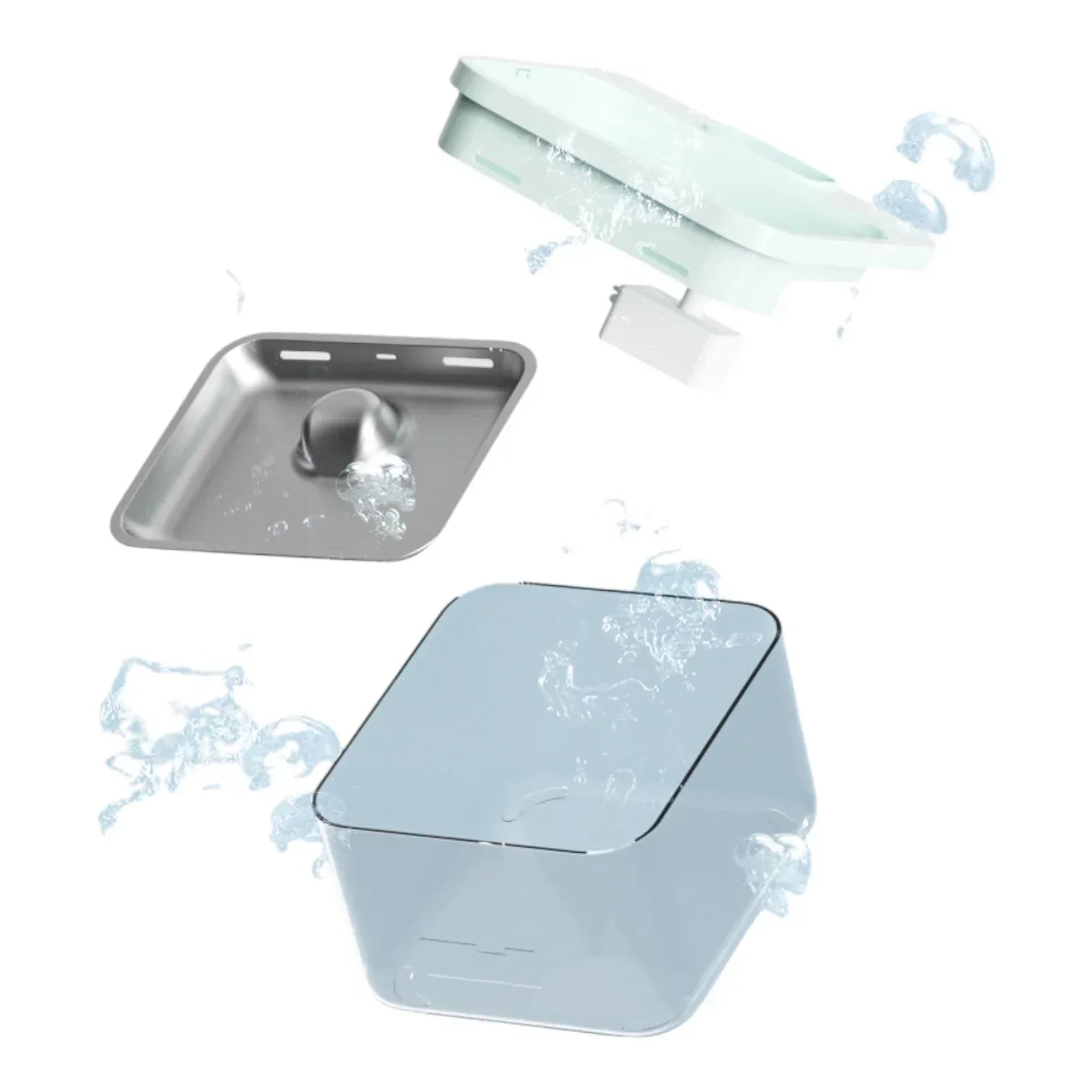 Wink Honey 瀑布形自動寵物餵水器基本版 [不鏽鋼｜2600mAh｜2.5L容量]-自動飲水器-毛孩物語Pets Thing｜香港寵物貓狗用品專門店：IATA寵物飛機籠、寵物手推車、貓爬架貓樹