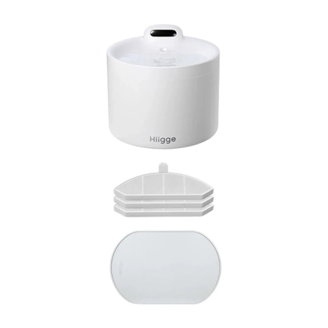Hiigge寵物Light自動飲水器（APP連接|4000mAh|2.3L容量）-自動飲水器-毛孩物語Pets Thing｜香港寵物貓狗用品專門店：IATA寵物飛機籠、寵物手推車、貓爬架貓樹