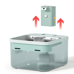 Wink Honey 瀑布形自動寵物餵水器基本版 [不鏽鋼｜5200mAh｜2.5L容量]-自動飲水器-毛孩物語Pets Thing｜香港寵物貓狗用品專門店：IATA寵物飛機籠、寵物手推車、貓爬架貓樹