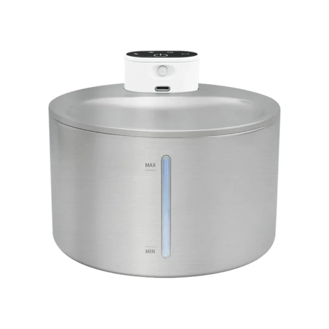 PETFONG 智能感應寵物飲水機（不銹鋼|5000mAh|4L容量）-自動飲水器-毛孩物語Pets Thing｜香港寵物貓狗用品專門店：IATA寵物飛機籠、寵物手推車、貓爬架貓樹