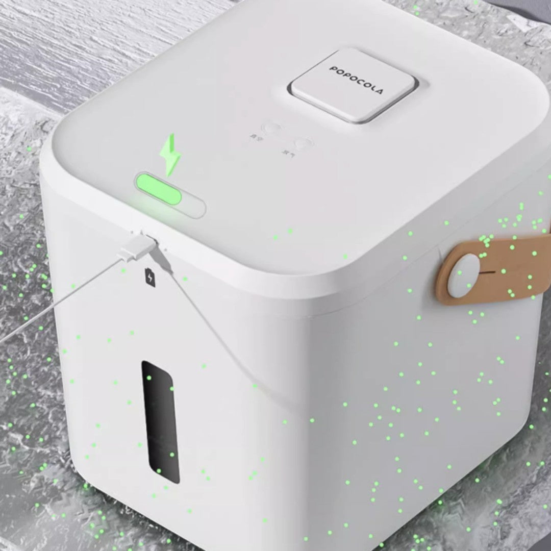 POPOCOLA 智能真空儲糧桶 (12L)-真空儲糧桶-毛孩物語Pets Thing｜香港寵物貓狗用品專門店：IATA寵物飛機籠、寵物手推車、貓爬架貓樹