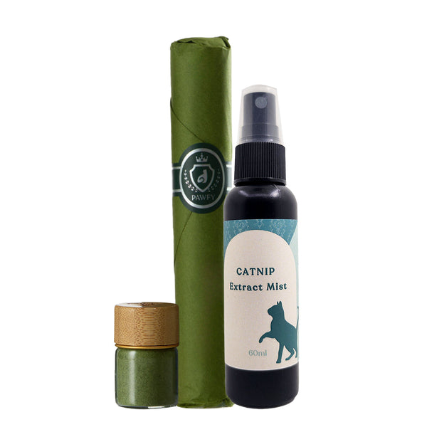 Pawfy 貓咪舒心磨牙 - 貓薄荷套裝 (3件裝)-貓玩具-毛孩物語Pets Thing｜香港寵物貓狗用品專門店：IATA寵物飛機籠、寵物手推車、貓爬架貓樹