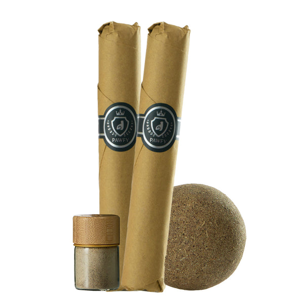 Pawfy 貓咪玩樂磨牙 - 木天蓼套裝 (4件裝)-貓玩具-毛孩物語Pets Thing｜香港寵物貓狗用品專門店：IATA寵物飛機籠、寵物手推車、貓爬架貓樹