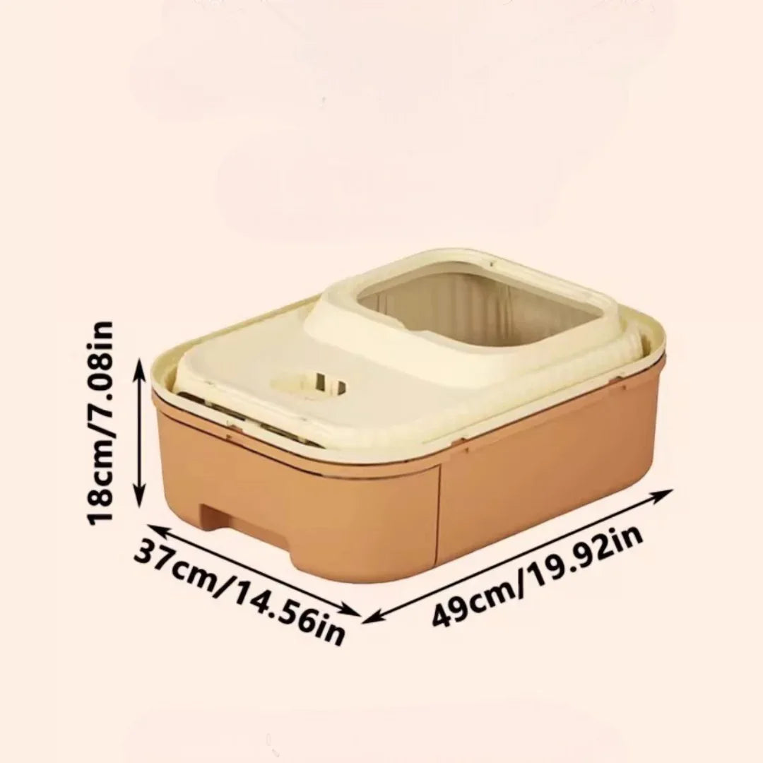 Taigepets 抽屜式全封閉貓砂盆-貓砂盆-毛孩物語Pets Thing｜香港寵物貓狗用品專門店：IATA寵物飛機籠、寵物手推車、貓爬架貓樹