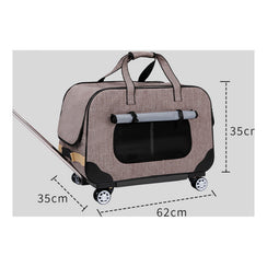 DODOPET 62cm 隱蔽式寵物拉桿箱（4 色・可摺疊） 商品圖片 1