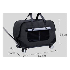 DODOPET 62cm 隱蔽式寵物拉桿箱（4 色・可摺疊） 商品圖片 2