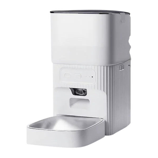 FURPIPI羅馬柱智能可視餵食器 (帶鏡頭｜4L｜視訊互動)-自動餵食器-毛孩物語Pets Thing｜香港寵物貓狗用品專門店：IATA寵物飛機籠、寵物手推車、貓爬架貓樹
