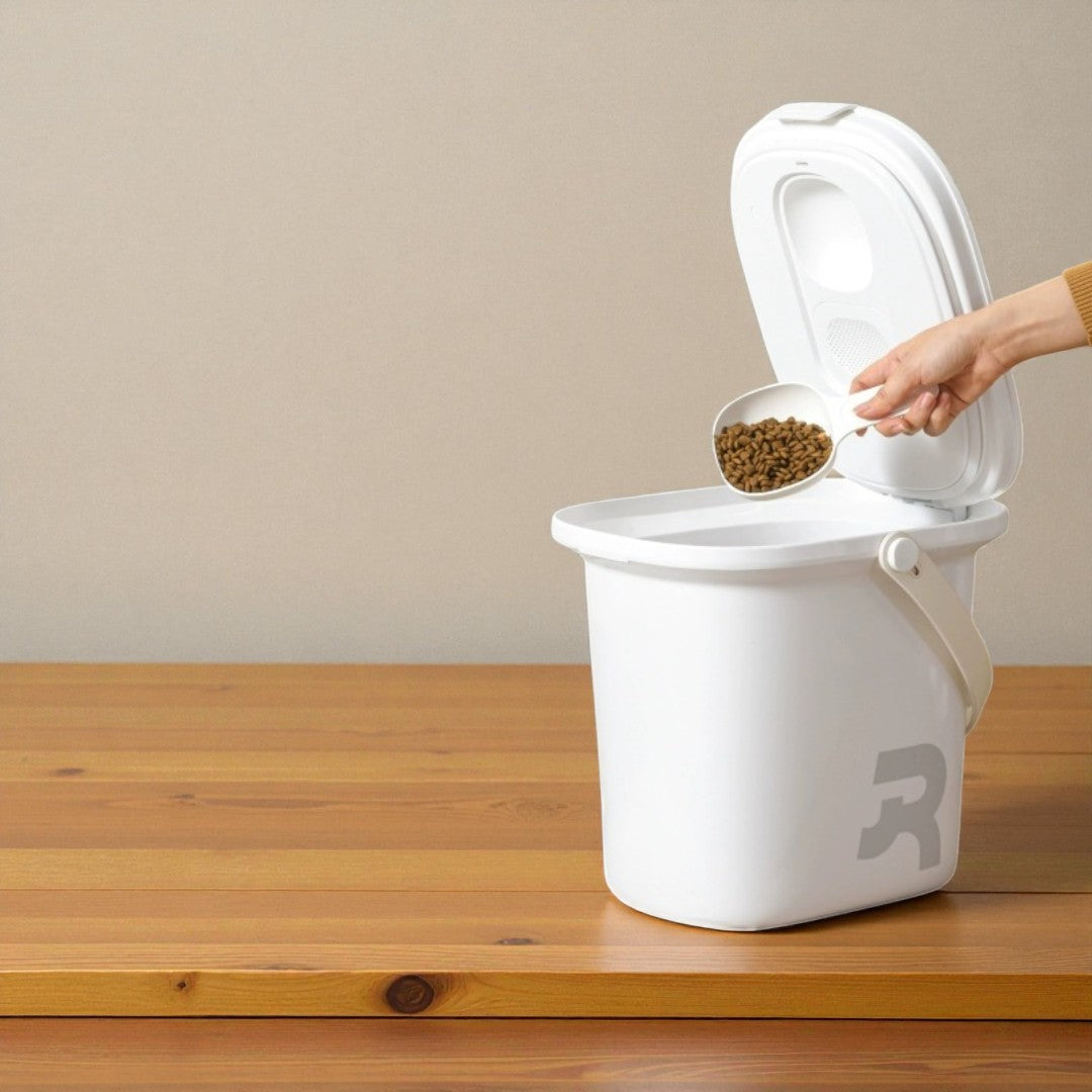 Homerun 智能真空儲糧桶 (13L)-真空儲糧桶-毛孩物語Pets Thing｜香港寵物貓狗用品專門店：IATA寵物飛機籠、寵物手推車、貓爬架貓樹