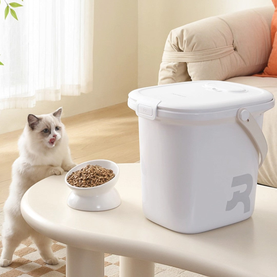 Homerun 智能真空儲糧桶 (13L)-真空儲糧桶-毛孩物語Pets Thing｜香港寵物貓狗用品專門店：IATA寵物飛機籠、寵物手推車、貓爬架貓樹