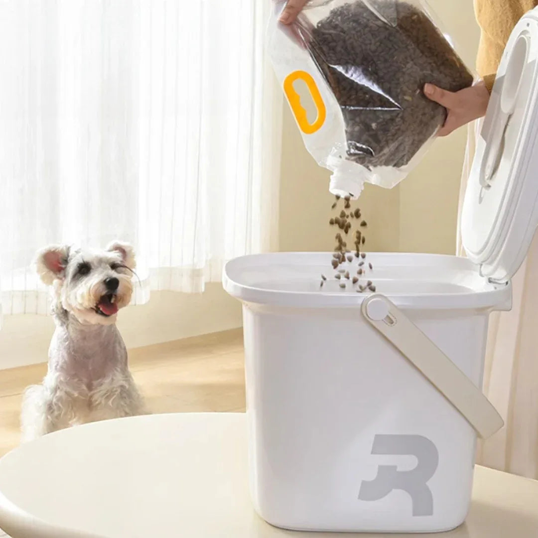 Homerun 智能真空儲糧桶 (13L)-真空儲糧桶-毛孩物語Pets Thing｜香港寵物貓狗用品專門店：IATA寵物飛機籠、寵物手推車、貓爬架貓樹
