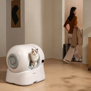 HomeRunPET CS106 106L 自動補砂智能貓砂機及配件-智能貓砂機-毛孩物語Pets Thing｜香港寵物貓狗用品專門店：IATA寵物飛機籠、寵物手推車、貓爬架貓樹