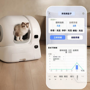 HomeRunPET CS106 106L 自動補砂智能貓砂機及配件-智能貓砂機-毛孩物語Pets Thing｜香港寵物貓狗用品專門店：IATA寵物飛機籠、寵物手推車、貓爬架貓樹