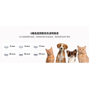 HomeRunPET HC15 6 合 1 寵物多功能理毛器-寵物美容用品-毛孩物語Pets Thing｜香港寵物貓狗用品專門店：IATA寵物飛機籠、寵物手推車、貓爬架貓樹