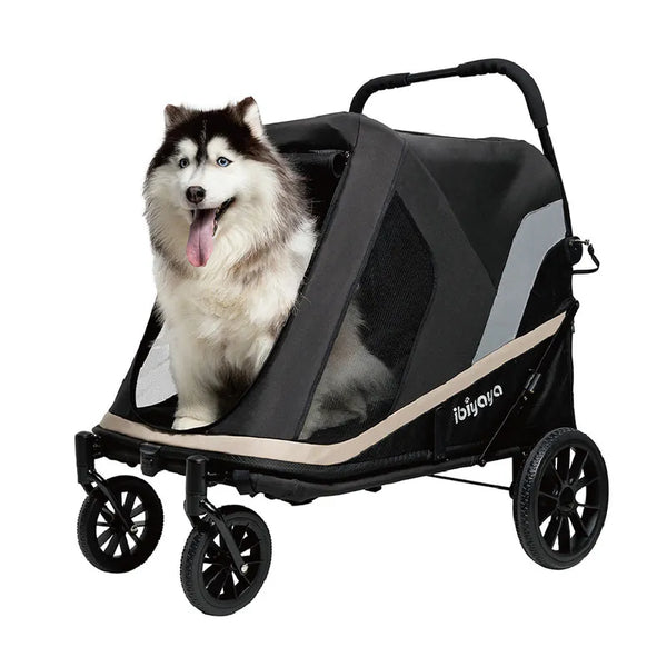 Ibiyaya FS2380安心陪大型犬寵物推車(寵物承重：50kg)-狗-毛孩物語Pets Thing｜香港寵物貓狗用品專門店：IATA寵物飛機籠、寵物手推車、貓爬架貓樹