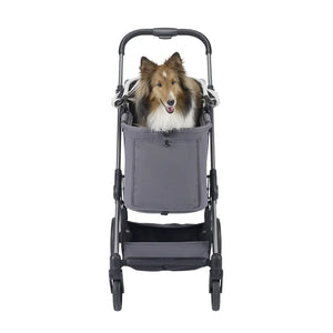 Ibiyaya FS2501 Maxi 瞬收中型寵物推車 (寵物承重：25kg)-貓狗-毛孩物語Pets Thing｜香港寵物貓狗用品專門店：IATA寵物飛機籠、寵物手推車、貓爬架貓樹