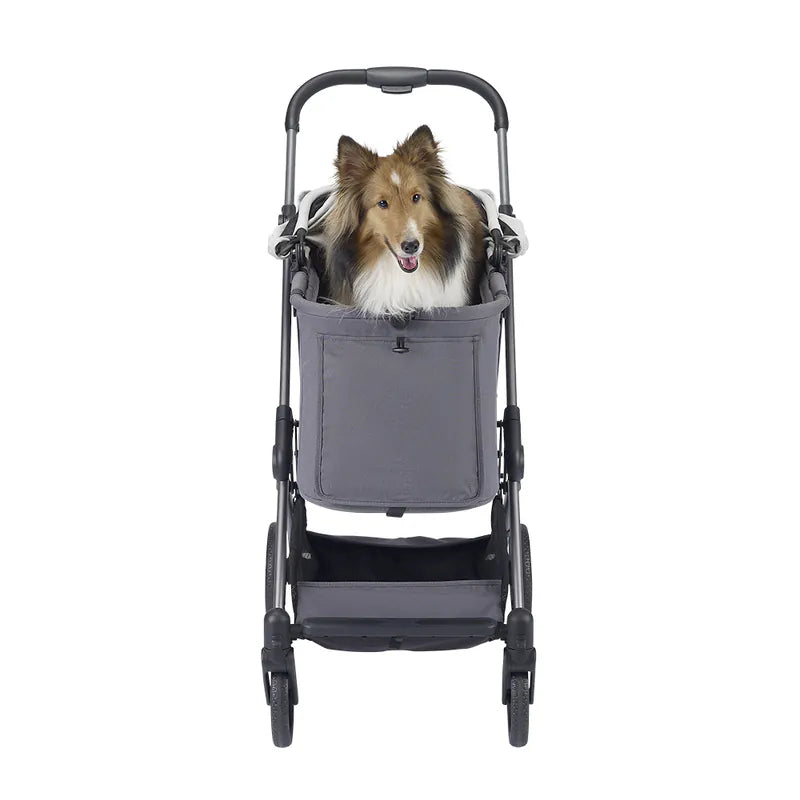 Ibiyaya FS2501 Maxi 瞬收中型寵物推車 (寵物承重：25kg)-貓狗-毛孩物語Pets Thing｜香港寵物貓狗用品專門店：IATA寵物飛機籠、寵物手推車、貓爬架貓樹