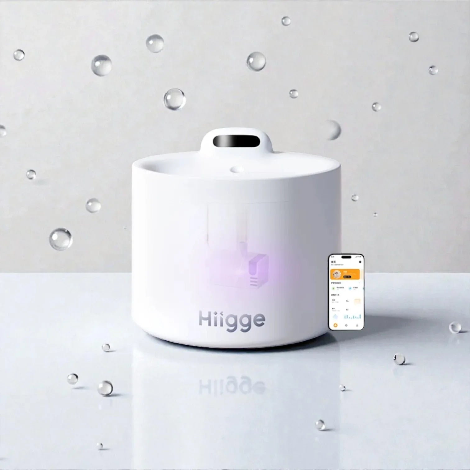 Hiigge雪頂 Light 2 紫外綫殺菌款（UV殺菌|4000mAh|2.3L容量）-自動飲水器-毛孩物語Pets Thing｜香港寵物貓狗用品專門店：IATA寵物飛機籠、寵物手推車、貓爬架貓樹